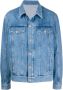 Balmain Denim jack Blauw - Thumbnail 1