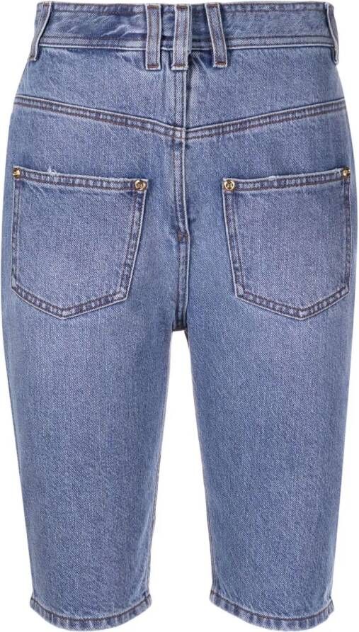 Balmain Denim shorts Blauw