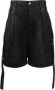 Balmain Denim shorts Zwart - Thumbnail 1