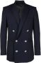 Balmain Blazer met dubbele rij knopen Blauw - Thumbnail 1