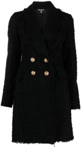 Balmain Tweed jas Zwart