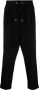 Balmain Broek met verlaagd kruis Zwart - Thumbnail 1