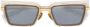 Balmain Eyewear Admirabel zonnebril met rechthoekig montuur Grijs - Thumbnail 1