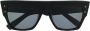 Balmain Eyewear B-I zonnebril met vierkant montuur Zwart - Thumbnail 1