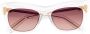 Balmain Eyewear B-II zonnebril met getinte glazen Goud - Thumbnail 1