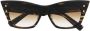 Balmain Eyewear B-II zonnebril met kattenoog montuur Bruin - Thumbnail 1