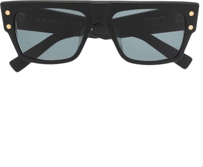 Balmain Eyewear B-III zonnebril met vierkant montuur Zwart