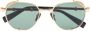 Balmain Eyewear Brigade zonnebril met shield montuur Goud - Thumbnail 1