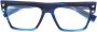 Balmain Eyewear Bril met vierkant montuur Blauw - Thumbnail 1