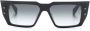 Balmain Eyewear Zonnebril met cat-eye montuur Zwart - Thumbnail 1