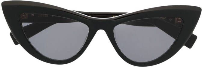 Balmain Eyewear Jolie zonnebril met cat-eye montuur Zwart