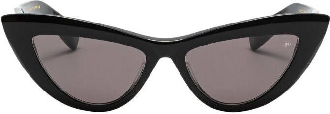 Balmain Eyewear Jolie zonnebril met cat-eye montuur Zwart