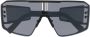 Balmain Eyewear Le Masque zonnebril met getinte glazen Zwart - Thumbnail 1