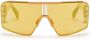 Balmain Eyewear Le Masque zonnebril met getinte glazen Geel - Thumbnail 1