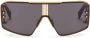 Balmain Eyewear Le Masque zonnebril met getinte glazen Zwart - Thumbnail 1