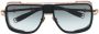 Balmain Eyewear Zonnebril met oversized montuur Zwart - Thumbnail 1