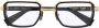 Balmain Eyewear Saint Jean bril met rechthoekig montuur Zwart - Thumbnail 1