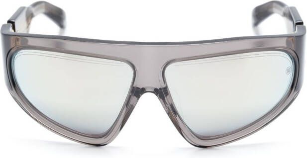 Balmain Eyewear Zonnebril met gespiegelde glazen Zwart