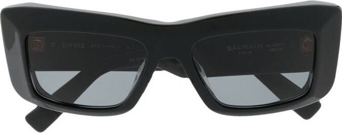 Balmain Eyewear Zonnebril met vierkant montuur Zwart