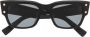 Balmain Eyewear Zonnebril met vierkant montuur Zwart - Thumbnail 1