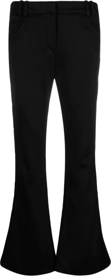 Balmain Flared pantalon Zwart