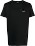 Balmain T-shirt met logo Zwart - Thumbnail 1