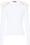 Balmain Gebreide trui Wit - Thumbnail 1