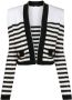 Balmain Gestreept jack Wit - Thumbnail 1