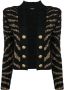 Balmain Gestreept vest Zwart - Thumbnail 1