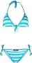 Balmain Gestreepte bikini Blauw - Thumbnail 1