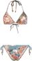 Balmain Bikini met grafische print Blauw - Thumbnail 1