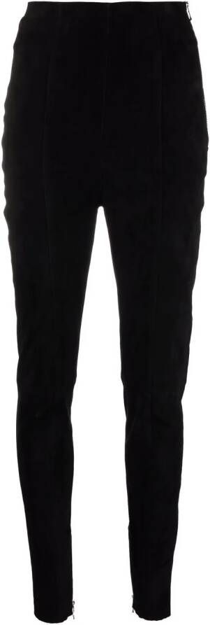 Balmain High waist broek Zwart