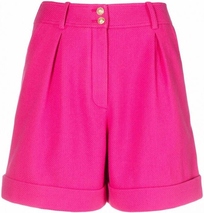 Balmain High waist shorts Roze