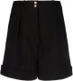 Balmain High waist shorts Zwart - Thumbnail 1
