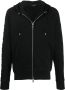 Balmain Hoodie met rits Zwart - Thumbnail 1