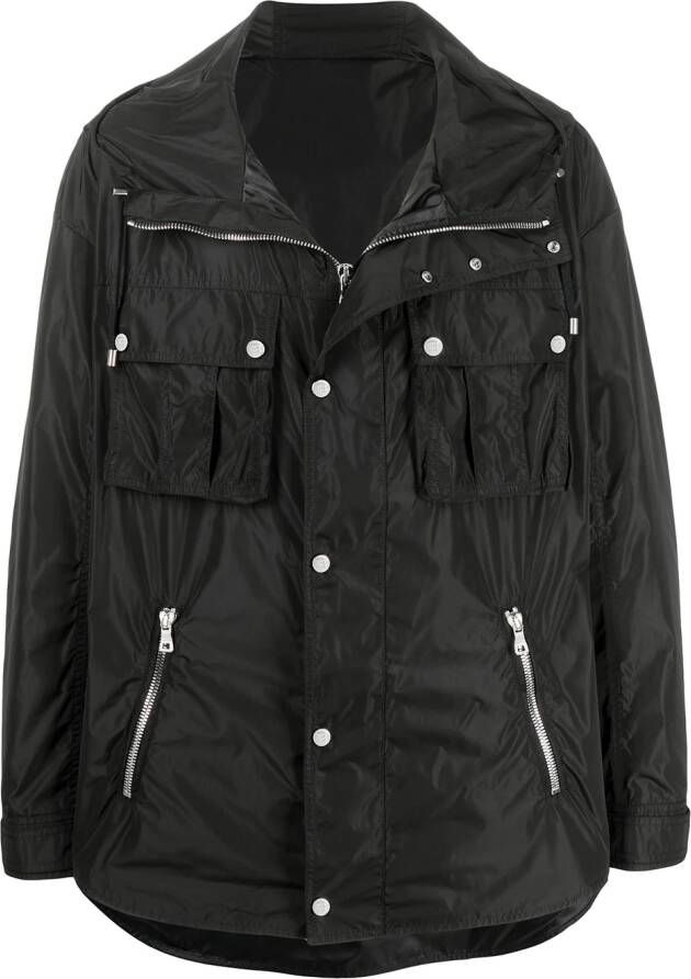 Balmain Jack met rits Zwart