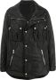 Balmain Jack met rits Zwart - Thumbnail 1