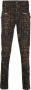 Balmain Jeans met monogram Zwart - Thumbnail 1