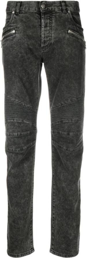 Balmain Jeans met toelopende pijpen Zwart