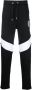 Balmain Zwarte Katoenen Broek met Logo Print Black Heren - Thumbnail 2