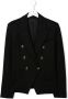 Balmain Kids Blazer met dubbele rij knopen Zwart - Thumbnail 1