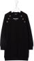 Balmain Kids Gebreide jurk Zwart - Thumbnail 1