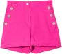 Balmain Kids High waist shorts Roze - Thumbnail 1