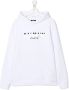 Balmain Kids Hoodie met logoprint Wit - Thumbnail 1