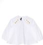 Balmain Kids Katoenen shirt Wit - Thumbnail 1