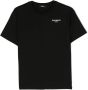 Balmain Kids T-shirt met geborduurd logo Zwart - Thumbnail 1
