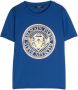 Balmain Kids T-shirt met logoprint Blauw - Thumbnail 1