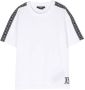 Balmain Kids T-shirt met logoprint Wit - Thumbnail 1
