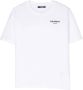 Balmain Kids T-shirt met logoprint Wit - Thumbnail 1