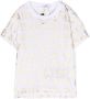 Balmain Kids T-shirt met logoprint Wit - Thumbnail 1
